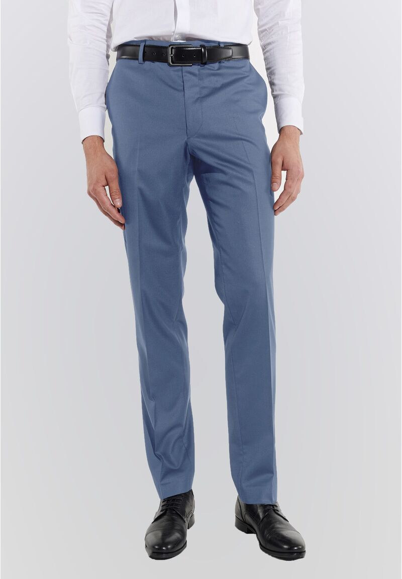 Anzug Regular Fit elastisch, Light blue Detailansicht 2