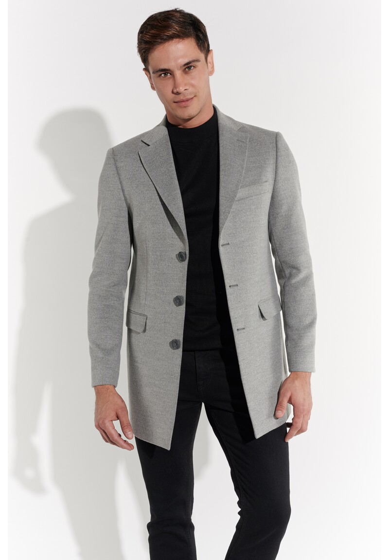 Kurzmantel, Gray Frontansicht