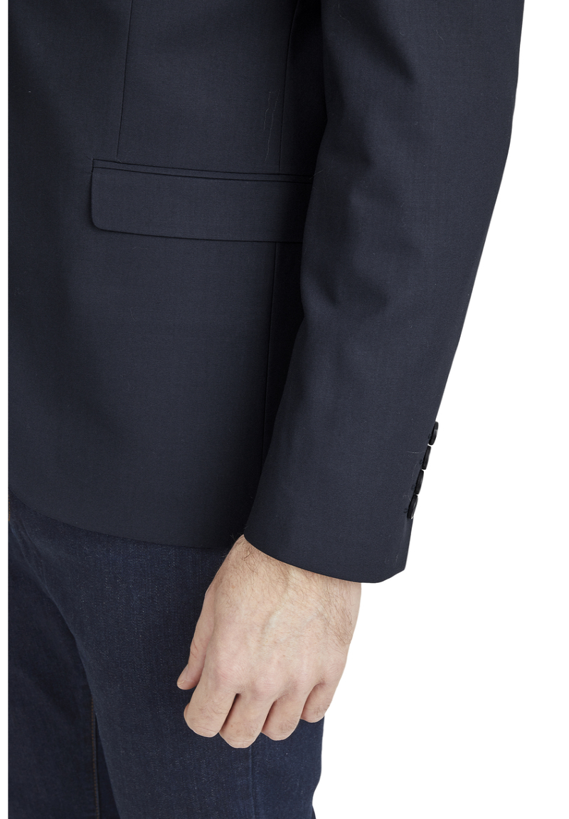 Designer Business Sakko Anzug-Jackett Regular Fit, Marine