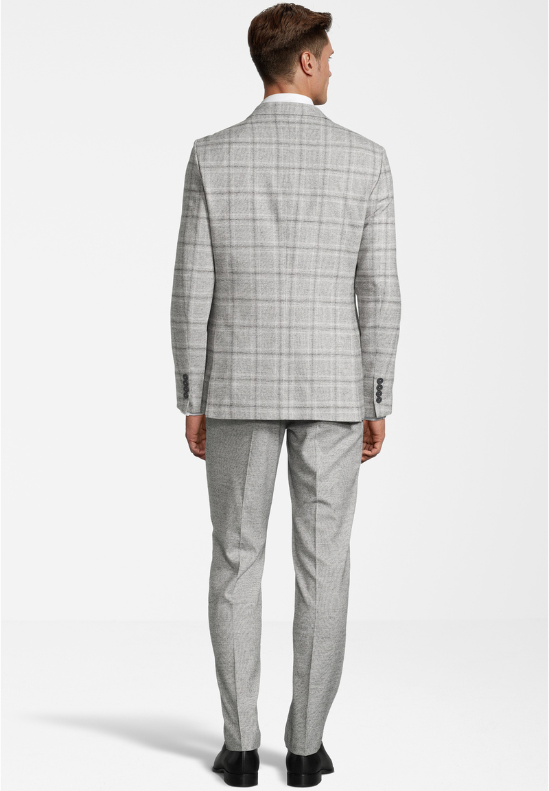 Three-piece suit combo, Light blue Rückansicht