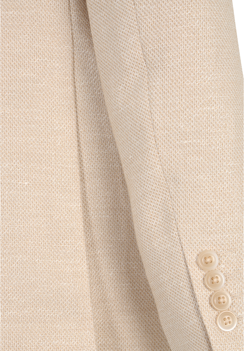 Sakko Leinen-Mix, sand Detailansicht 2