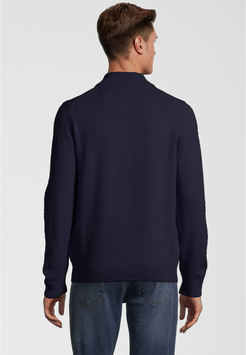 Jumper troyer soft touch, Navy Rückansicht