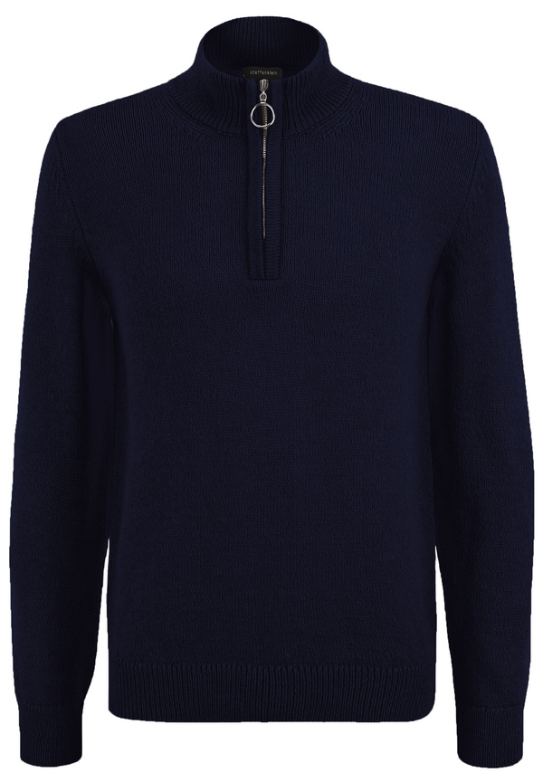 Jumper troyer soft touch, Navy Detailansicht 2