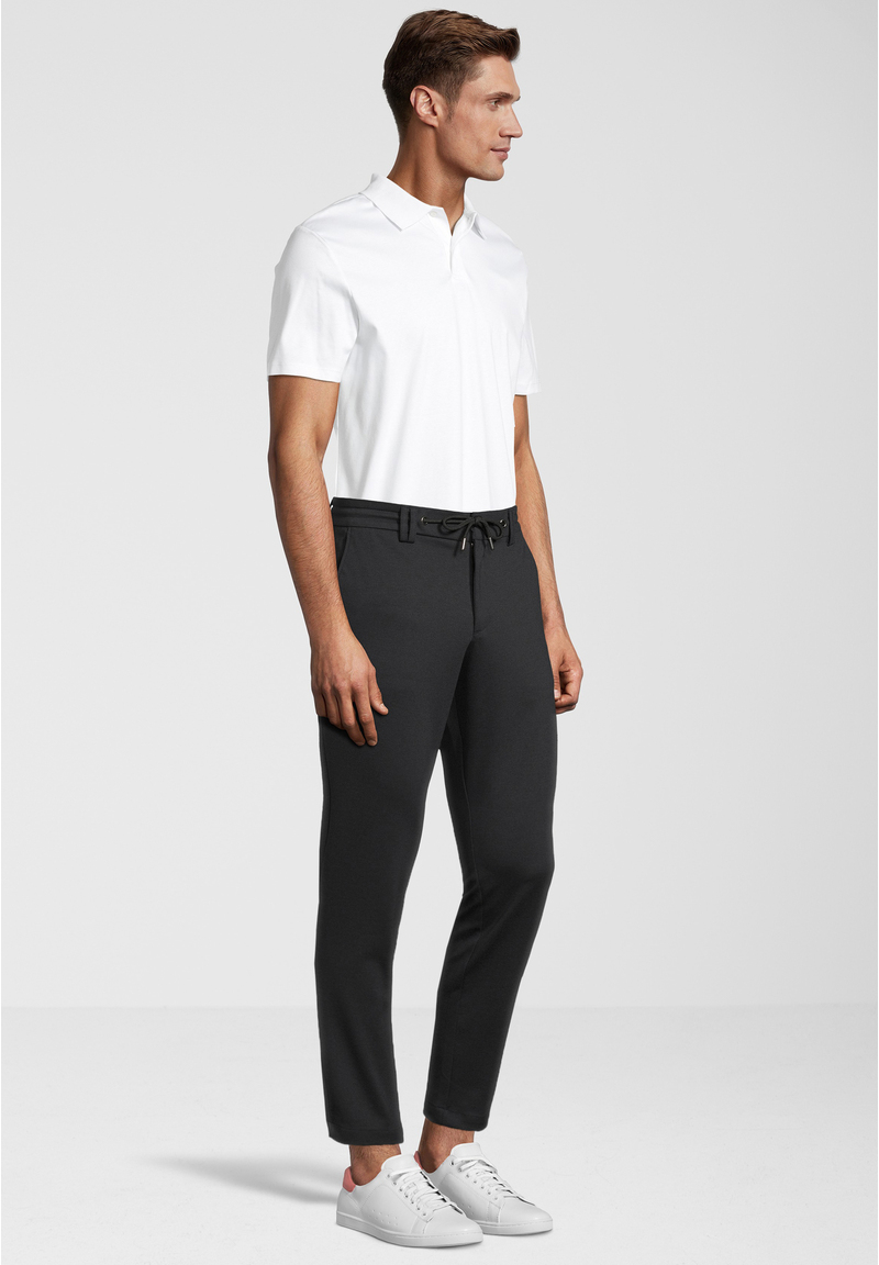 Anzughose Jogging Stil, Marine Detailansicht 1