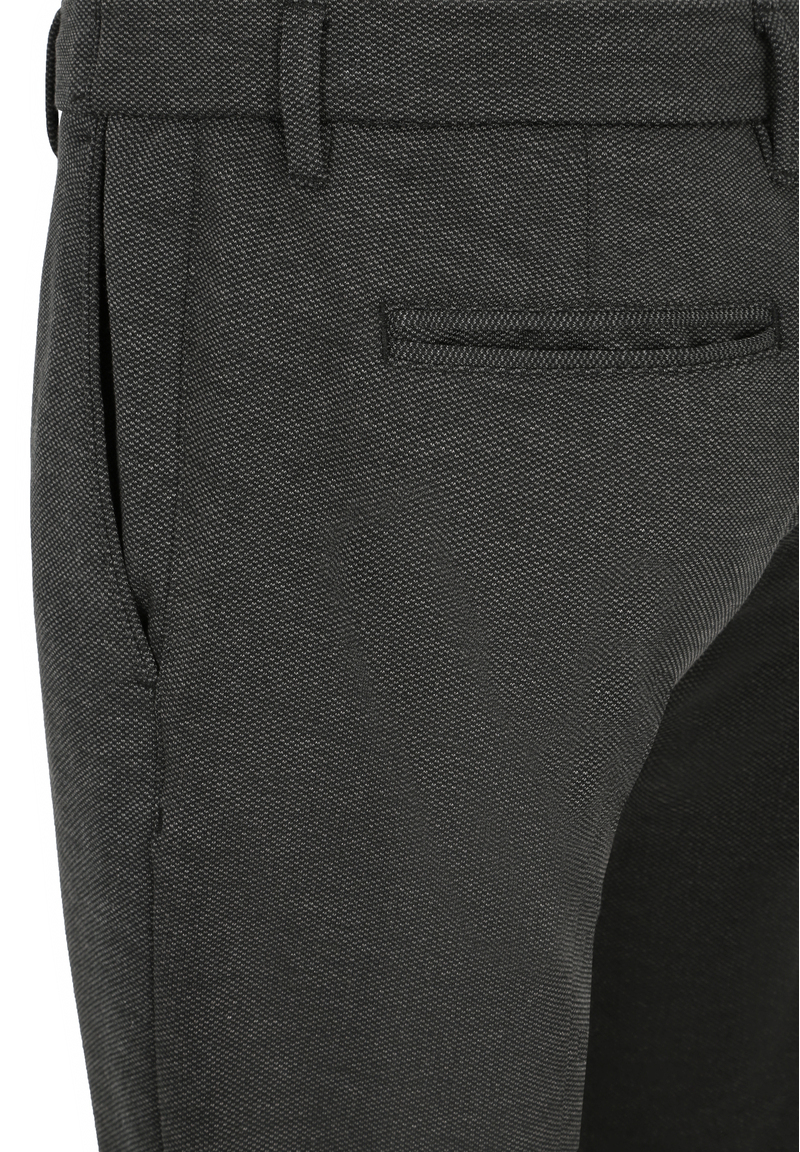 Herren Hose Fil a Fil elastisch, anthrazit