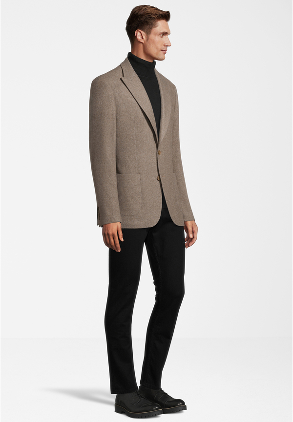 Sakko Woll-Mix, beige Detailansicht 1