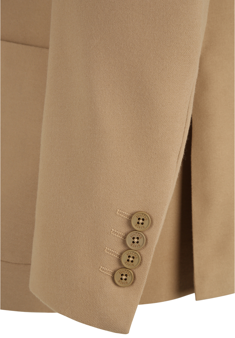 Sakko aufgesetzte Taschen, beige