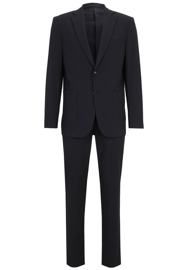 Anzug Slim Fit Drawstring, Marine Detailansicht 2