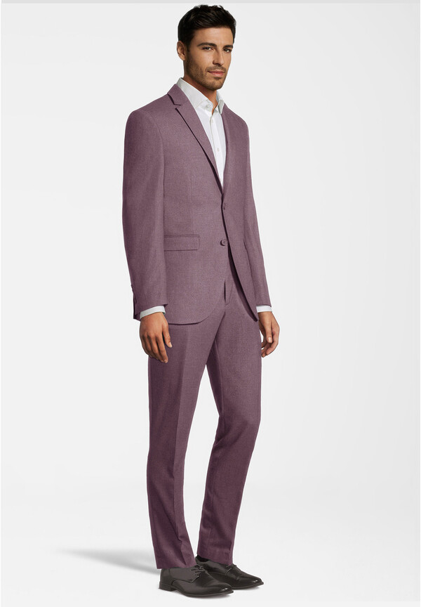 Designer Anzug Slim Fit, Wine Detailansicht 1